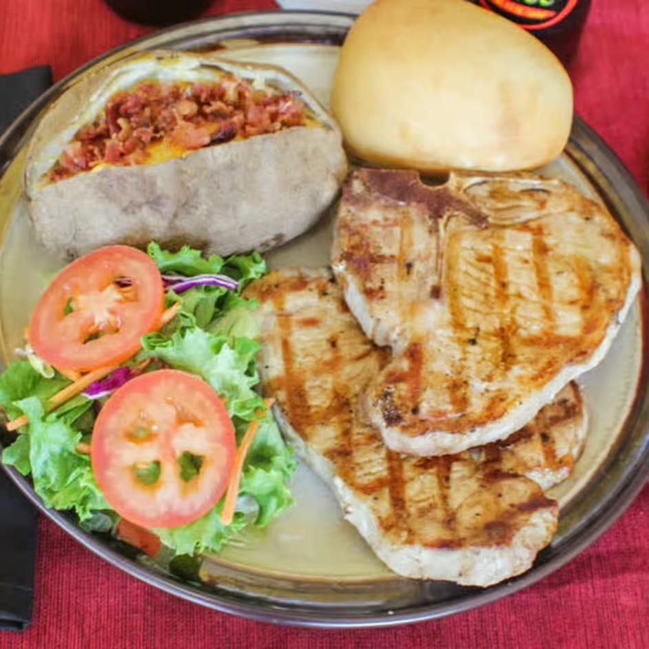 Grilled Pork Chops.