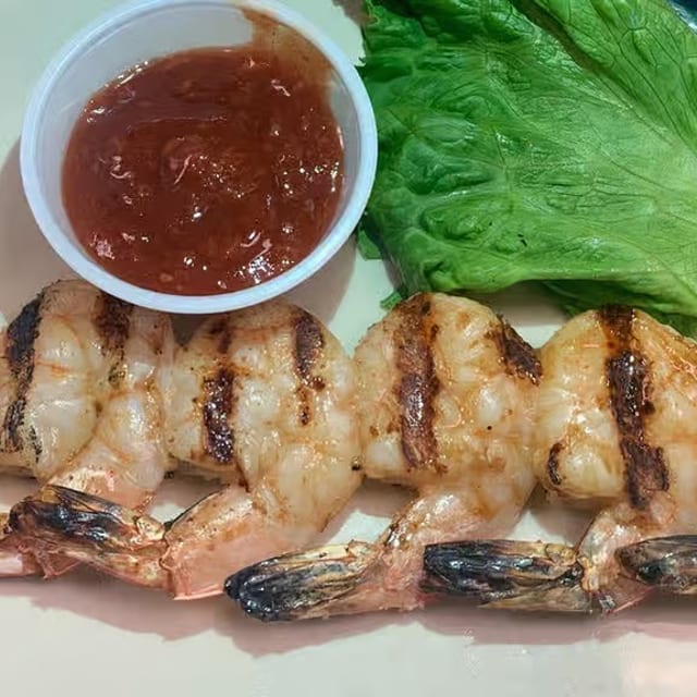 Grilled Shrimp.
