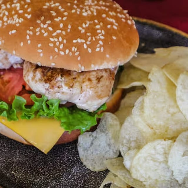 Grilled Chicken Fillet Sandwich.