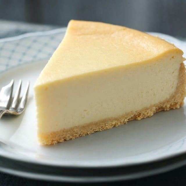 New York Style Cheesecake.