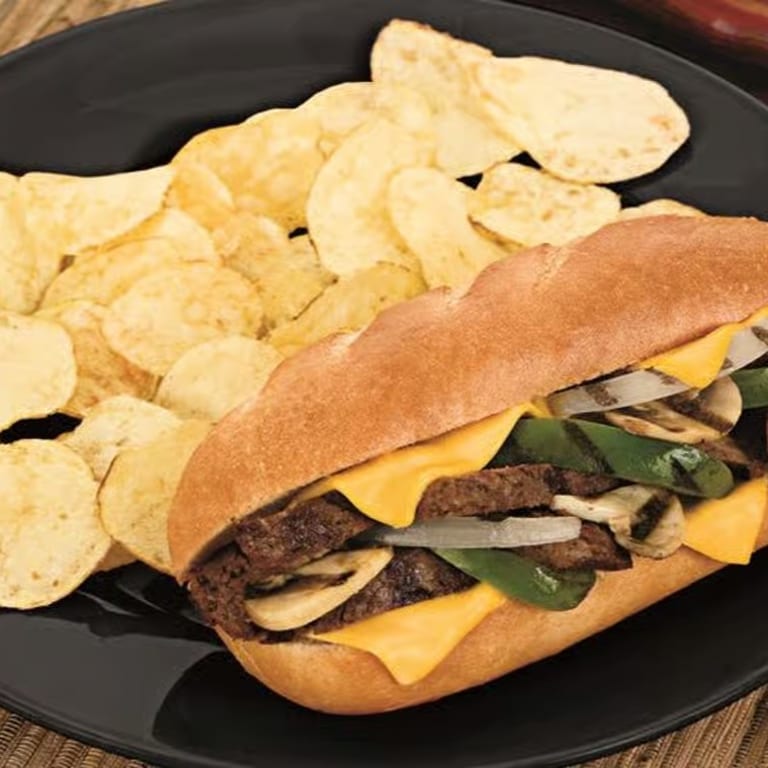 Indulge in Our Cheesesteak