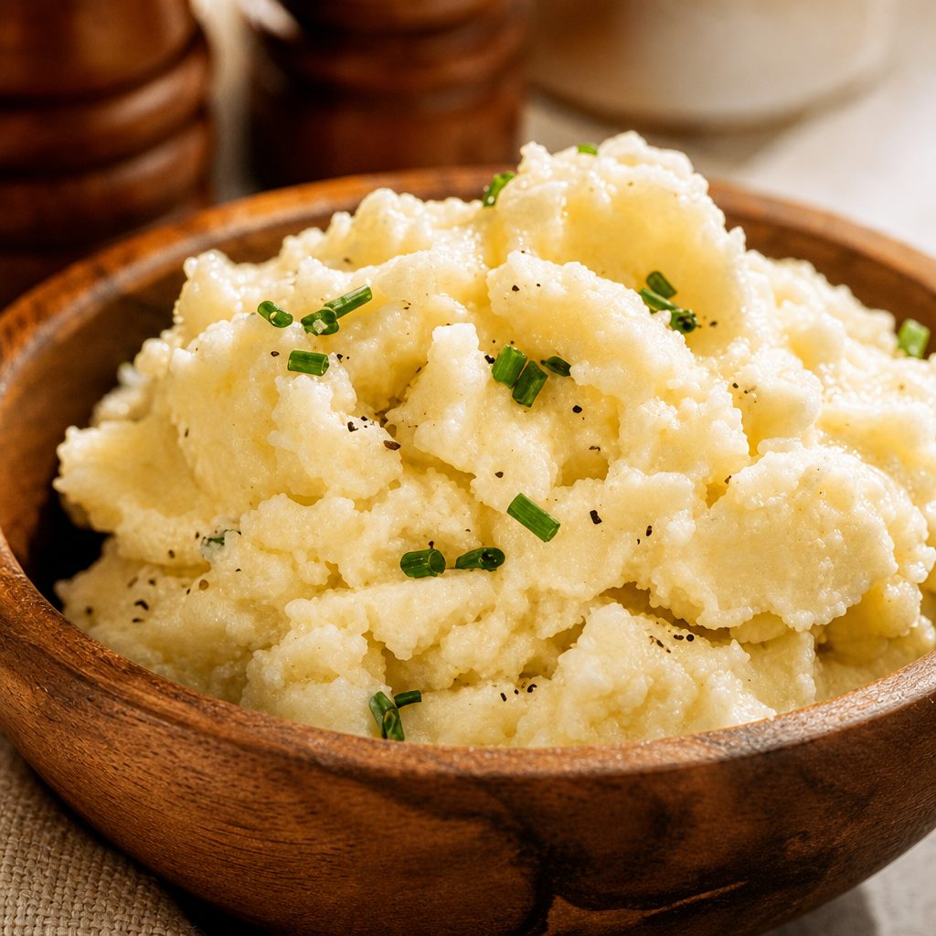 Garlic Mashed Potatoes.