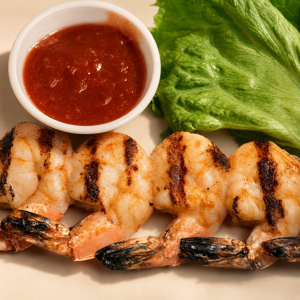 Grilled Shrimp.