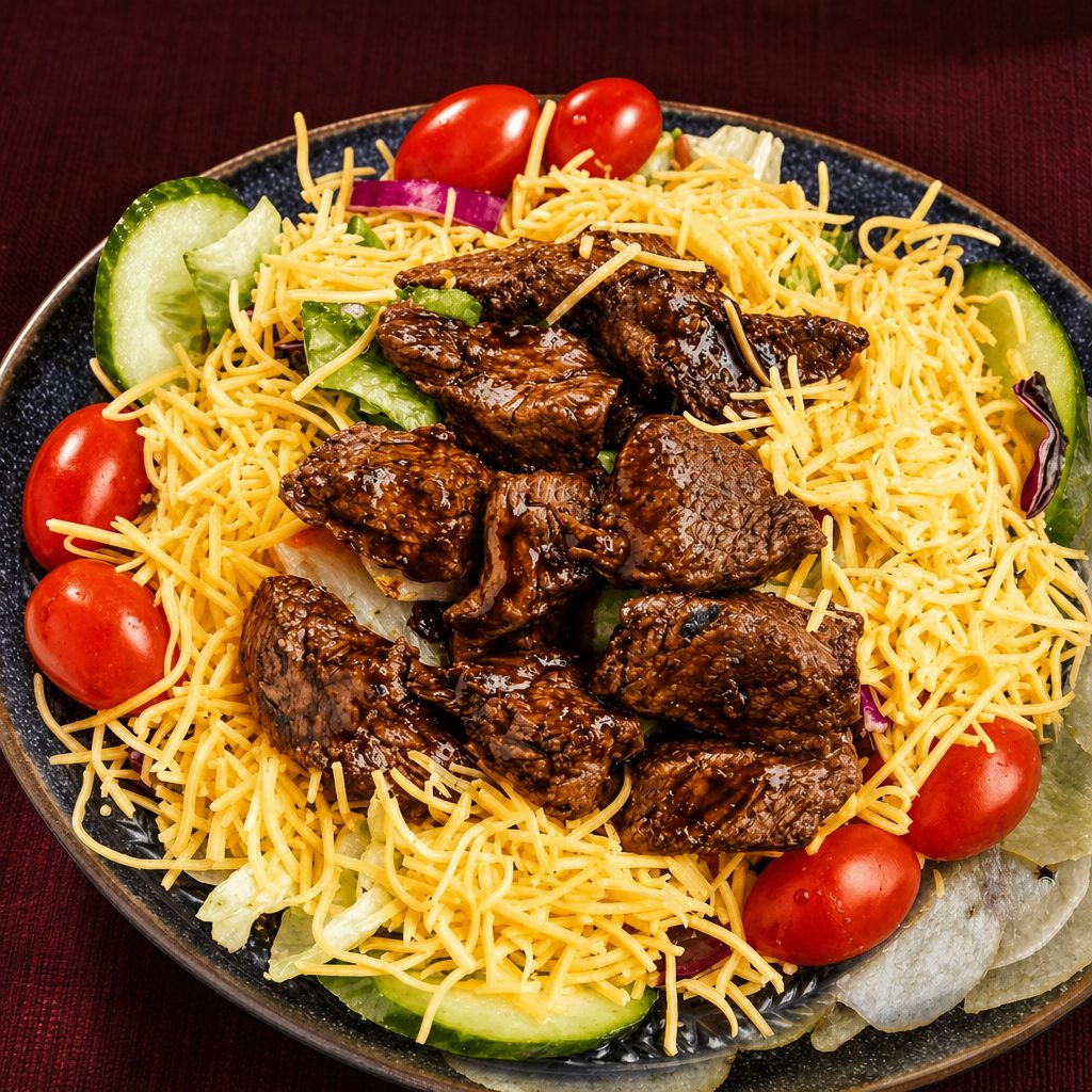 Grilled Sirloin Chef Salad.