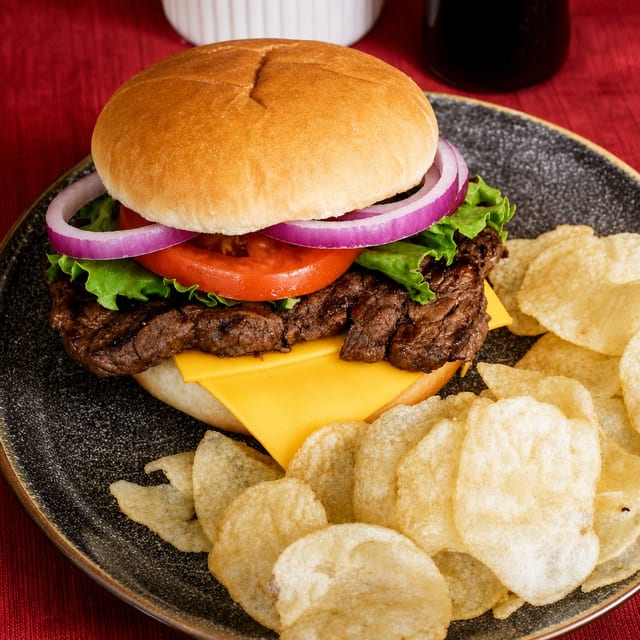 Sirloin Steak Sandwich.