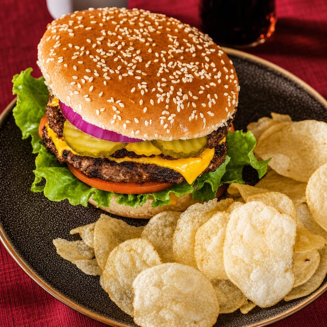 Double Cheeseburger.